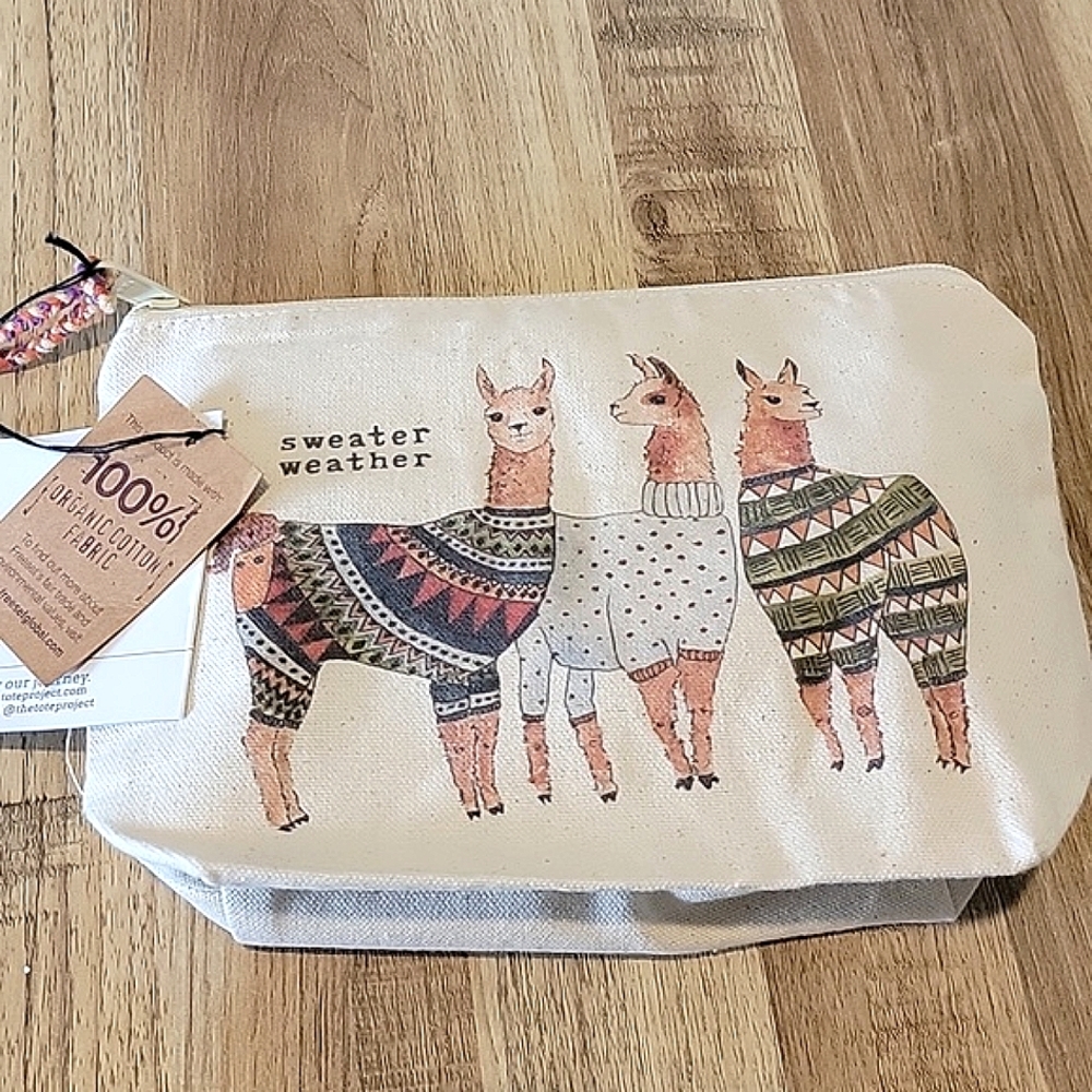🍃 The Tote Project pouch tote bag